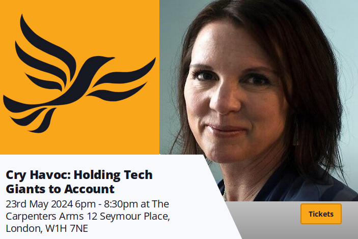 Lorin LaFave - Holding Tech Giants to Account 23rd May 2024 6pm - 8:30pm